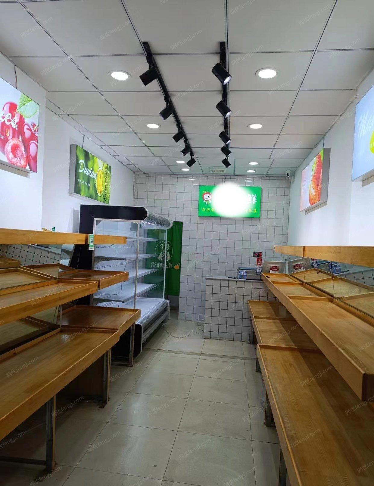 天津河东区水果蔬菜超市风幕柜冷柜个人出售