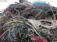 甘肃大量回收一批废电缆废变压器报废设备