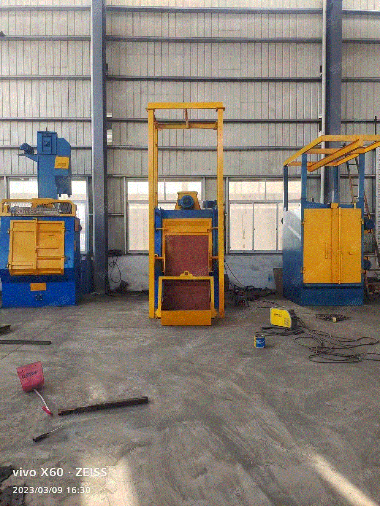 Sale of second-hand equipment,idle equipment,all kinds of second-hand crawler shot blasting machine,