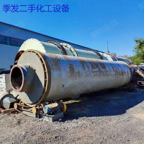 二手滚筒烘干机 木屑锯末回转式烘干设备 热效翻倍 二手烘干机出售