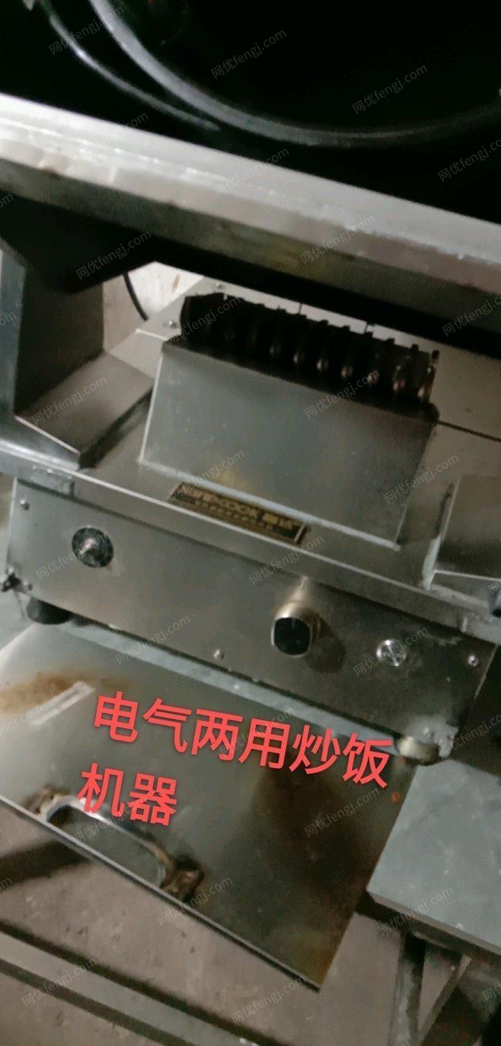 湖南长沙半自动滚筒式炒饭机出售