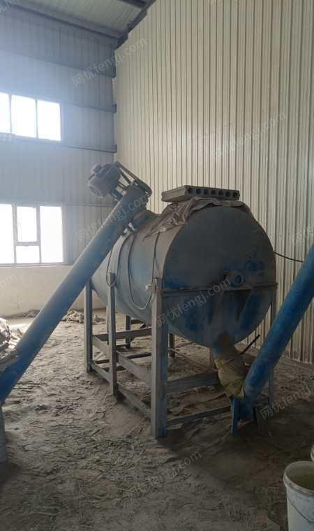 新疆喀什砂浆生产线低价出售。
