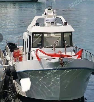 出售闲置游钓艇，船长16米，宽3.6，280马力玉林柴油机