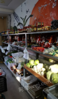甘肃嘉峪关货架出售，卖蔬菜水果的货架，