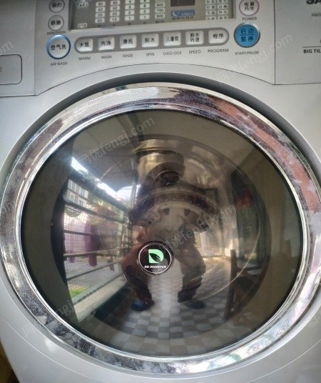 广西桂林三洋全自动滚筒洗衣机出售，6.5ky