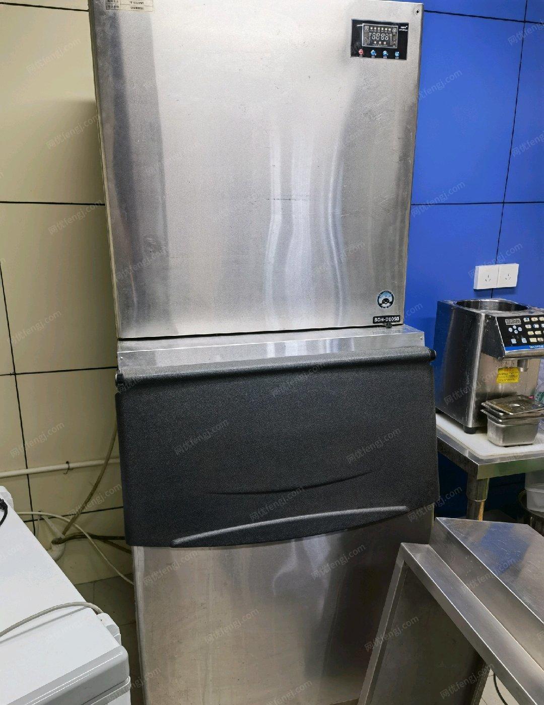 广西南宁奶茶店仅用一年左右日产380公斤直冷制冰机转让