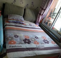 宁夏银川自家使用的1.5双人床出售