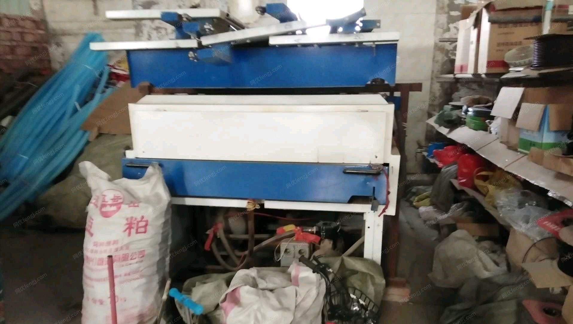 河南郑州9成新双工位门板覆膜机吸塑机低价出售