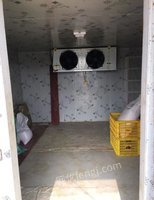 广西南宁出售二手冰库，25立方，5匹机，风冷八成新