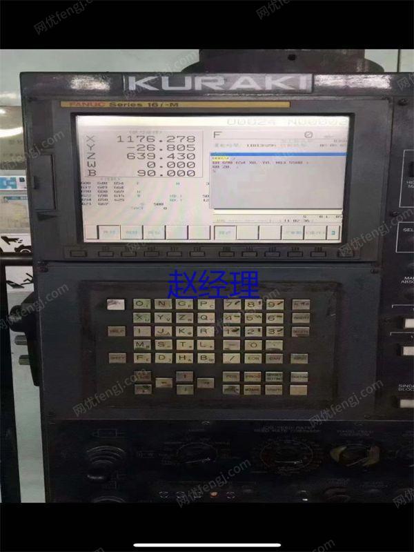 市场库存转让二手仓敷AKB-110数控镗铣加工中心二手仓敷110镗铣中心