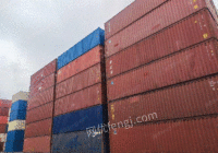 山东青岛出售二手集装箱6米集装箱海运集装箱