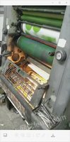彩印包装厂处理2000年海德堡4色6开印刷机（印吊牌），先报价，有图片