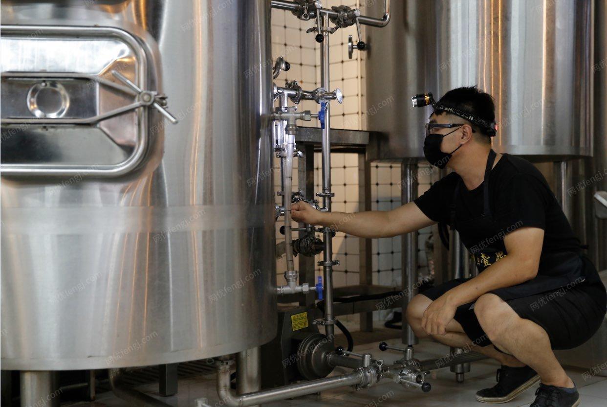 天津河西区转让：300L啤酒酿造设备