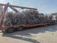 新疆乌鲁木齐出售：废钢筋团子一车50吨左右