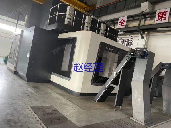 现货库存处理二手德玛吉DMU600P五轴龙门加工中心二手森精机五轴龙门