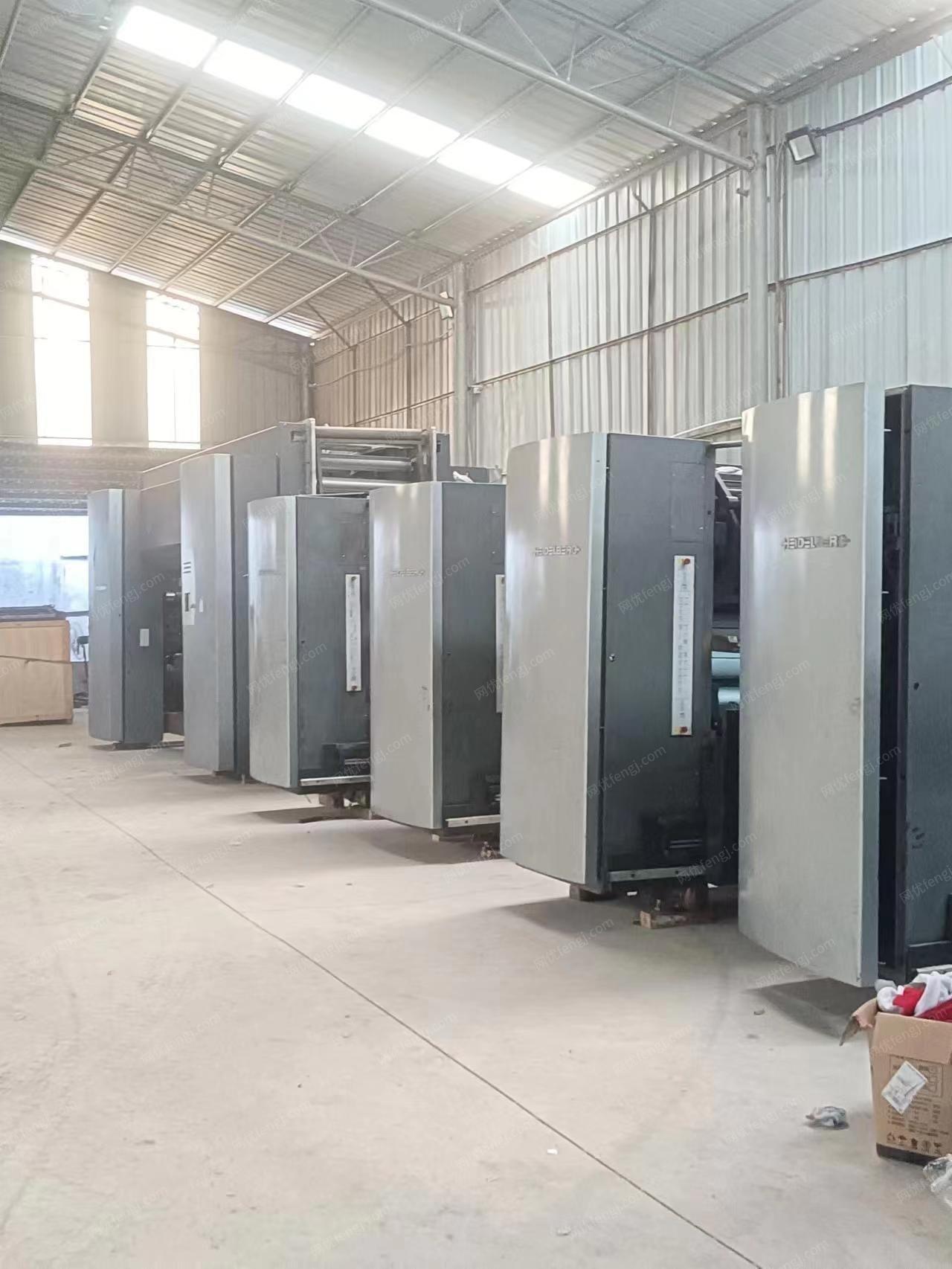 出售Heidelberger德国进口海德堡4+4大度商业轮转印刷机