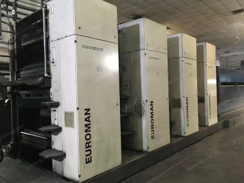 出售MAN ROLAND08年4+4罗兰正度546商业轮转印刷机