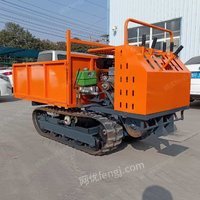小型爬山虎运输车翻斗式车厢1.5吨农用果园爬山虎履带运输车