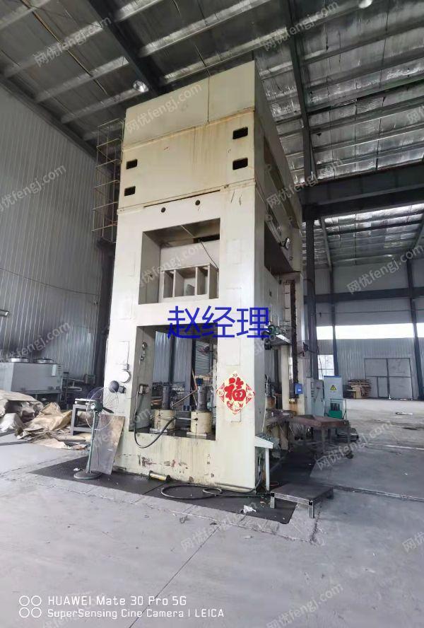 市场库存处理二手扬力YL34-1500框架式液压机二手1500吨压力机