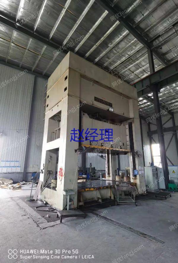 市场库存处理二手扬力YL34-1500框架式液压机二手1500吨压力机