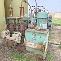 出售二手大流量废水处理高压陶瓷柱塞泵 不锈钢柱塞式泥浆输送泵
