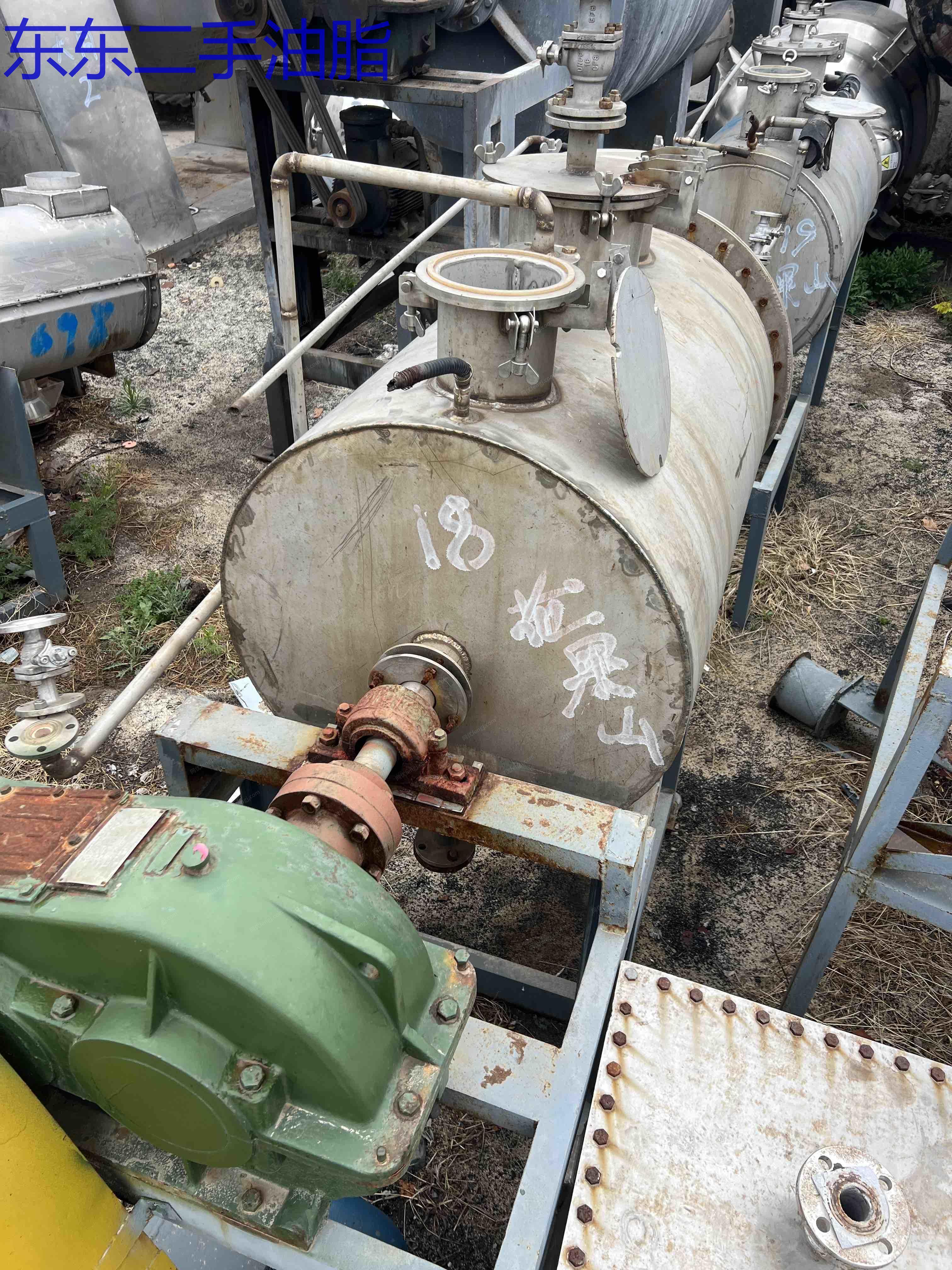 市场现货转让500L全不锈钢耙式干燥机 316材质干燥机