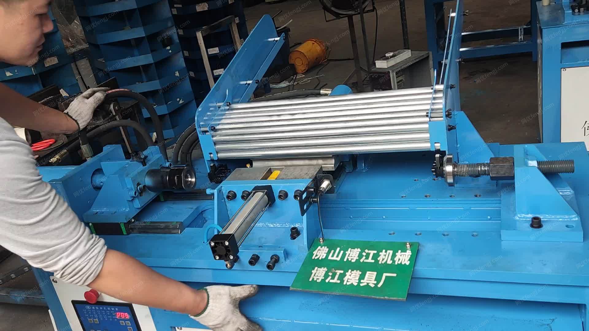 自动缩管机 衣架杆鞋架杆帐篷杆加工设...