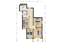 金水区普通住宅 3室2厅,业主急卖,得房率高 清华紫光园