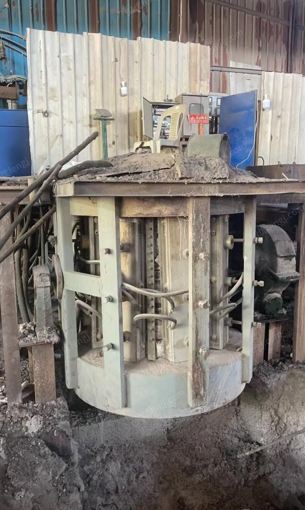 福建漳州转让1.5吨钢壳中频炉