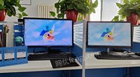 河南郑州电脑！低价转！二手办公电脑便宜卖主机显示器全套质保1年