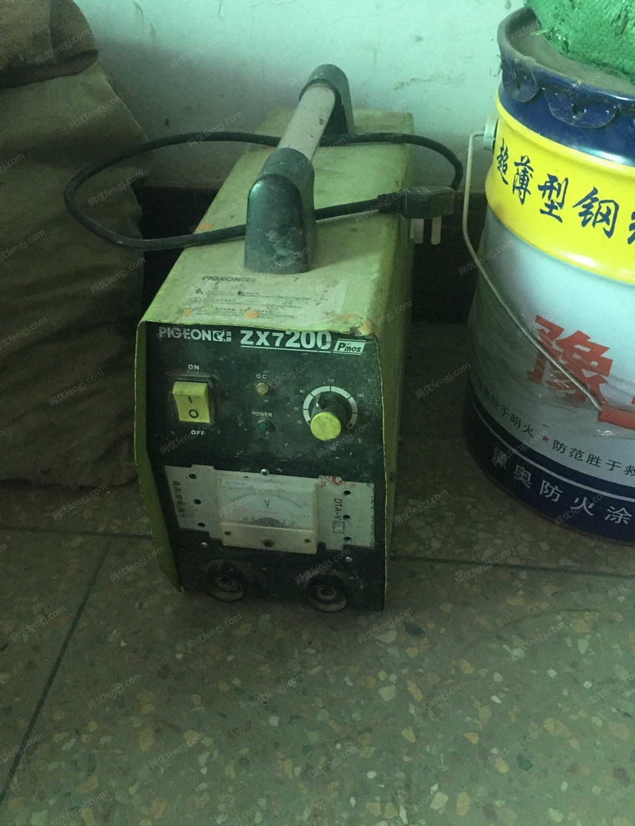 河南安阳工地不干了处理一批工地上用的发电设备焊机套丝机切割机等设备