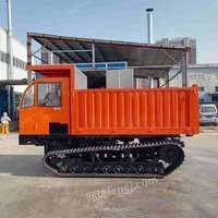 后驱式大型履带运输车工程自卸链轨四不像自卸车