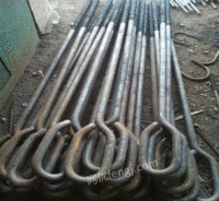 生产碳钢预埋地脚螺栓L型7字9字镀锌地脚螺栓