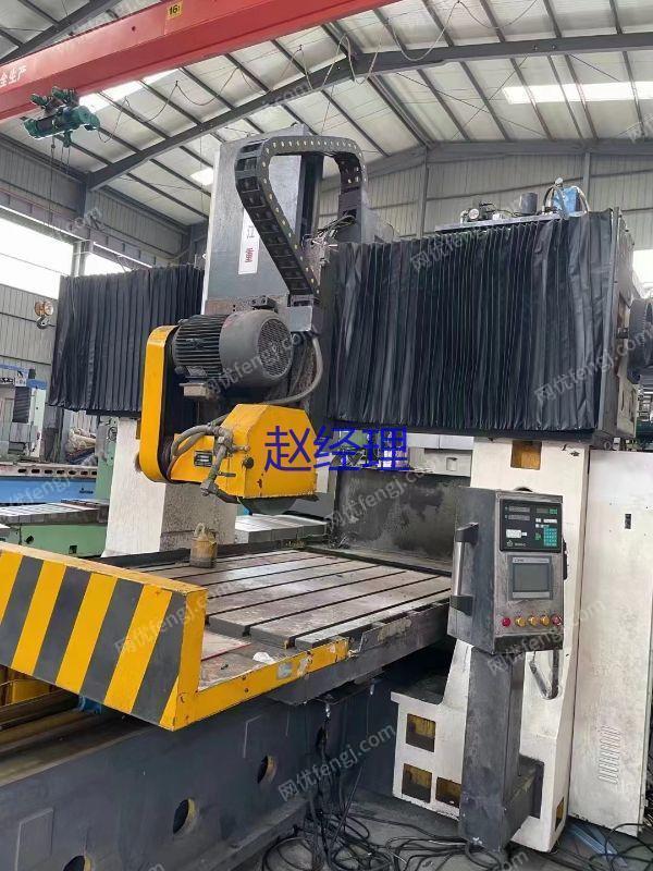 市场库存转让二手江重MK7515x2m程控龙门磨床二手2米龙门磨