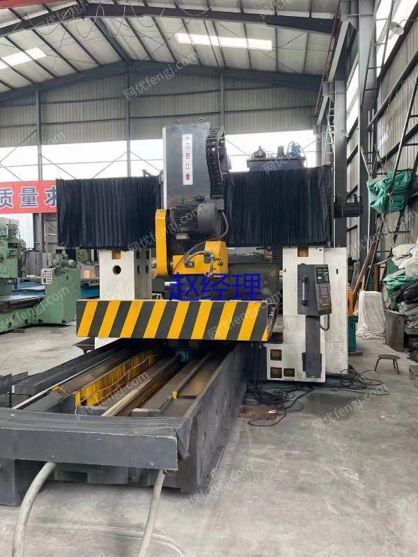 市场库存转让二手江重MK7515x2m程控龙门磨床二手2米龙门磨