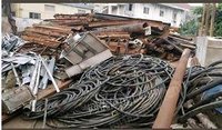 大量回收各种工地废铁，废铜，废铝，废旧电线缆等