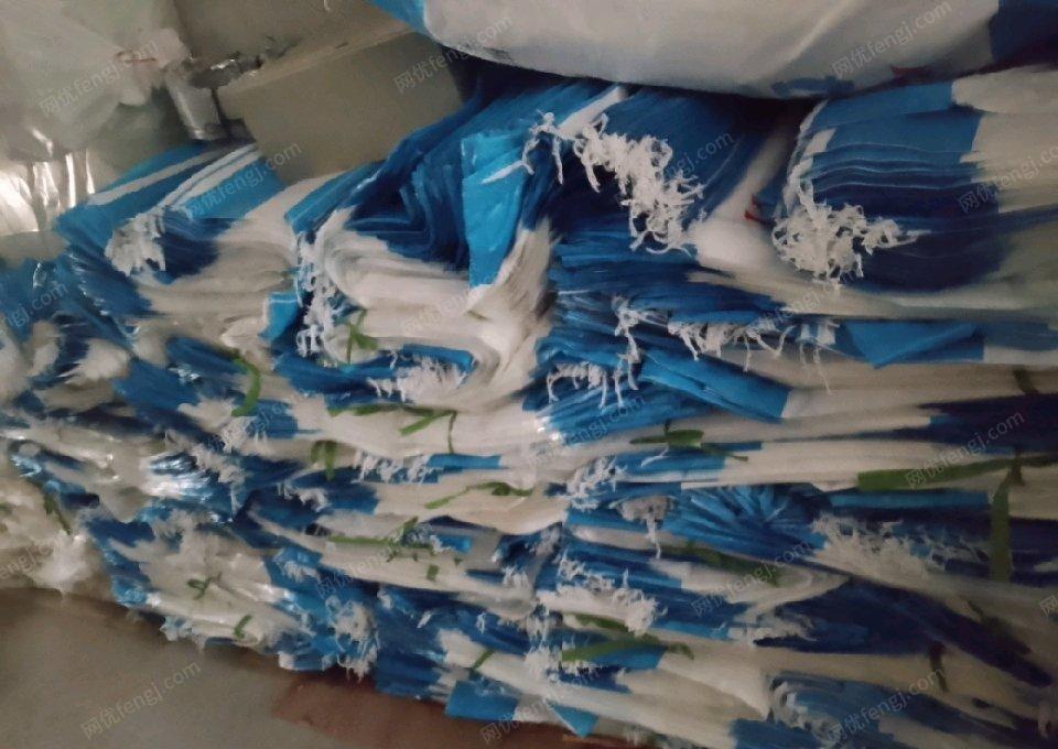 安徽黄山一批全新未用过塑料编织袋处理