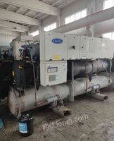 上海专业回收空气能水机,大型螺杆机离心机