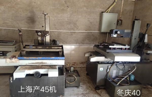 重庆江北区工厂自用8成新线切割低价转让DK7745、40、35机