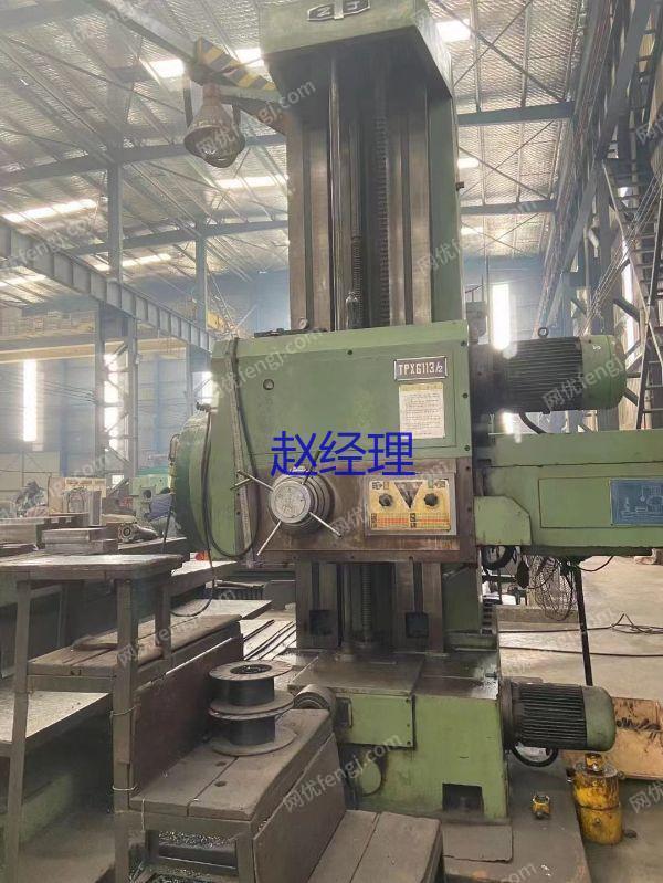 现货库存转让二手中捷TPX6113-2卧式铣镗床二手130镗床