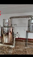 重庆渝北区低价出售翻转式酿酒设备，全不锈钢九成新