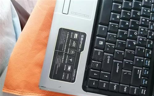 陕西西安出售二手神舟笔记本电脑，型号HP560D3,IntelT6600,3G内存，128G固态硬盘，.