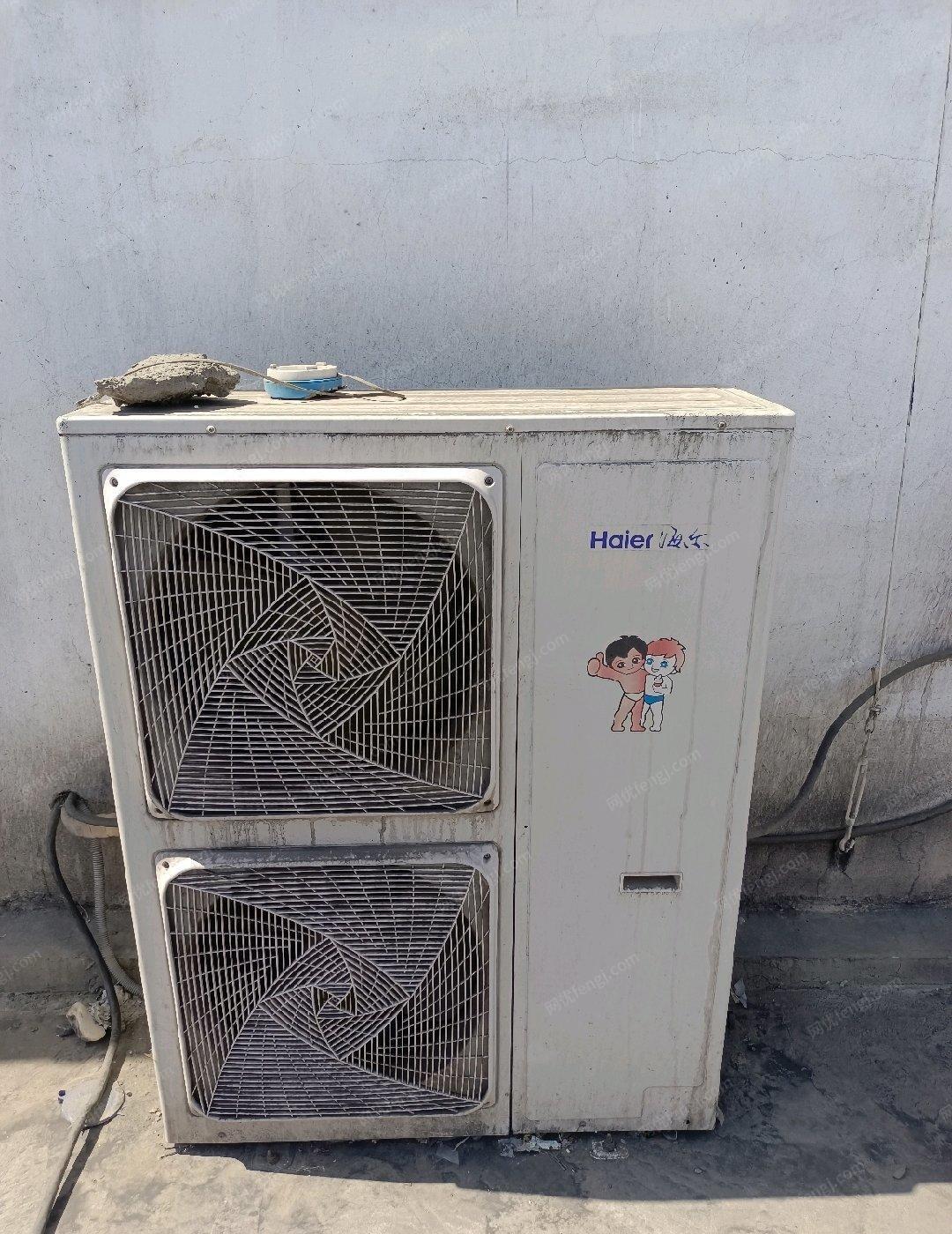新疆吐鲁番公司办公室二手海尔5P空调出售，几乎没用过
