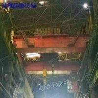 新定2台QDY型双梁100吨二手桥式冶金吊   跨度22.5米
