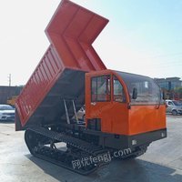 工程砂浆转运履带运输车 全地形载货翻斗车 多功能山地爬山虎