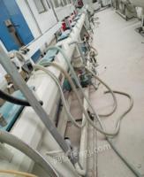 甘肃兰州转让单螺杆挤出机，PVCPE整体生产线