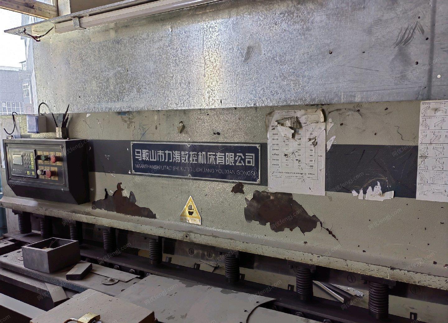 山西太原设备出售，2.5米剪板机，2.5米63吨折弯机，40/25/16冲床