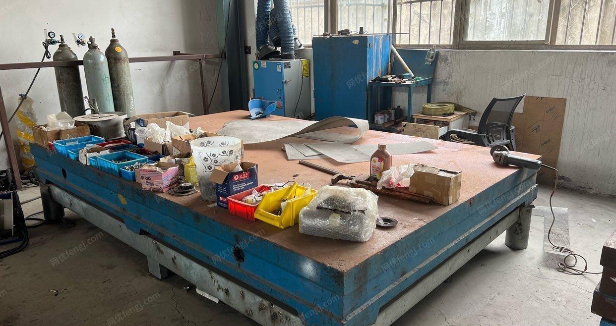 上海松江区出售九成新柔性焊接平台 全工装夹具