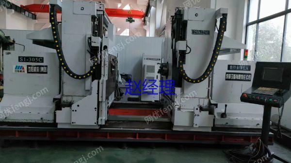 市场现货处理二手沈阳S1-305C数控曲轴铣床二手1.25米曲轴铣床