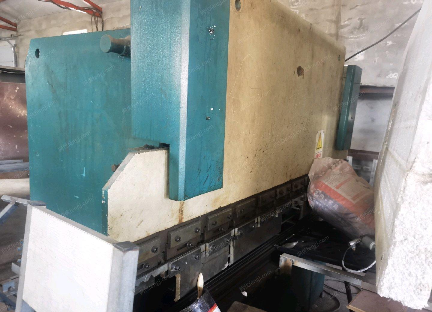 黑龙江齐齐哈尔改行处理80吨冲床，2.5米折弯机，混凝土搅拌机